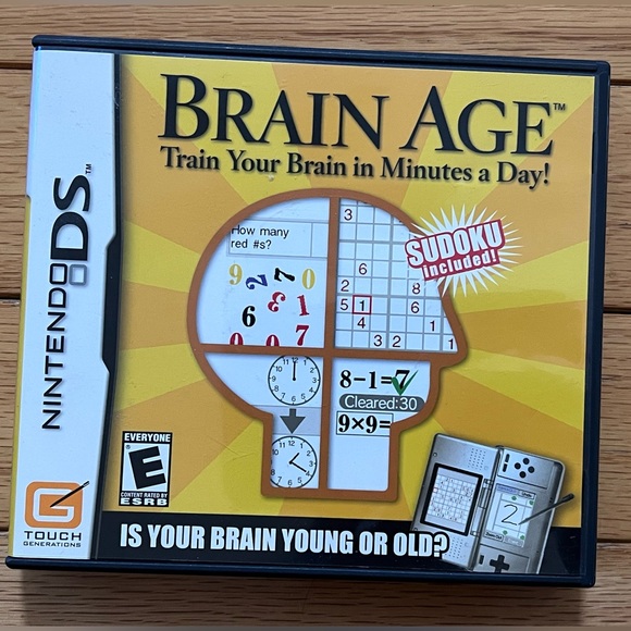 Brain Age Nintendo DS game - Picture 1 of 3